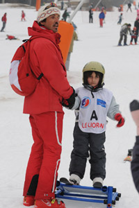 Cours de ski au Lioran